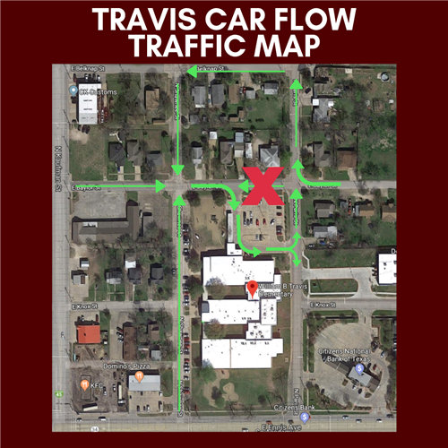 Travis Car Flow Traffic Map 